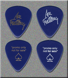 KISS - Ace Frehley - Loaded Deck CD Promo Guitar Picks