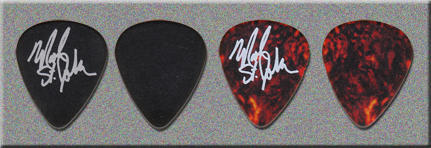 KISS Mark St. John KISS Expo Promo Guitar Picks