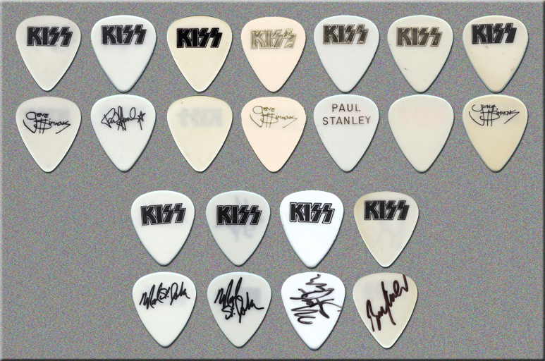 KISS Animalize Tour Guitar Picks