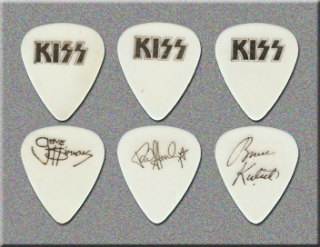 KISS Hot In The Shade Tour Guitar Picks