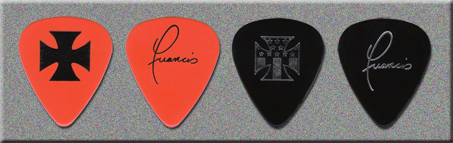 KISS Rising Sun Tour Tech Guitar Picks